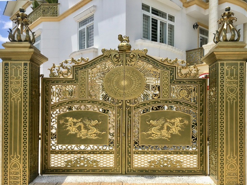 Kích thước cổng theo phong thủy
