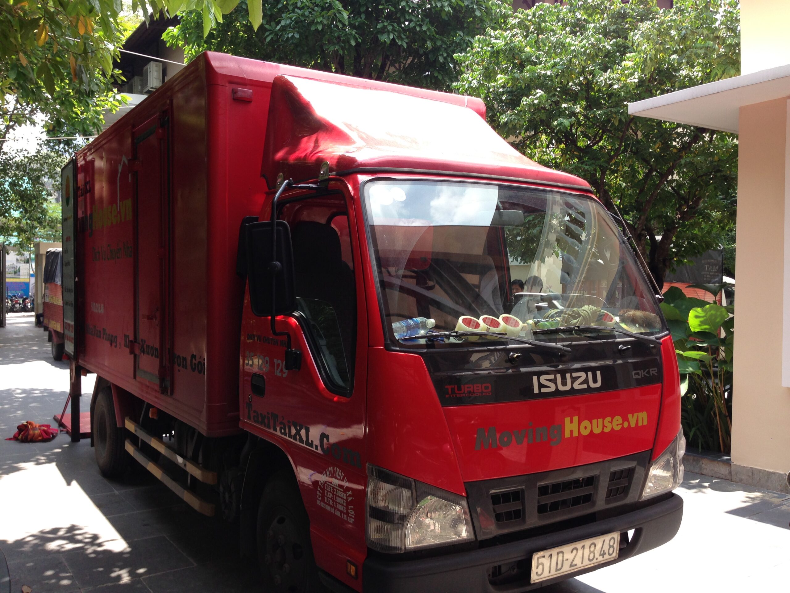 Xe tải dọn nhà thùng kín, an toàn quận Bình Thạnh