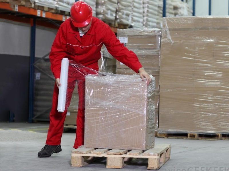 Sử dụng màng co đóng gói khi vận chuyển