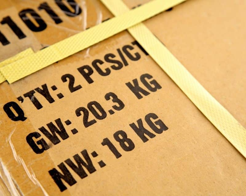 mẫu Shipping Mark in