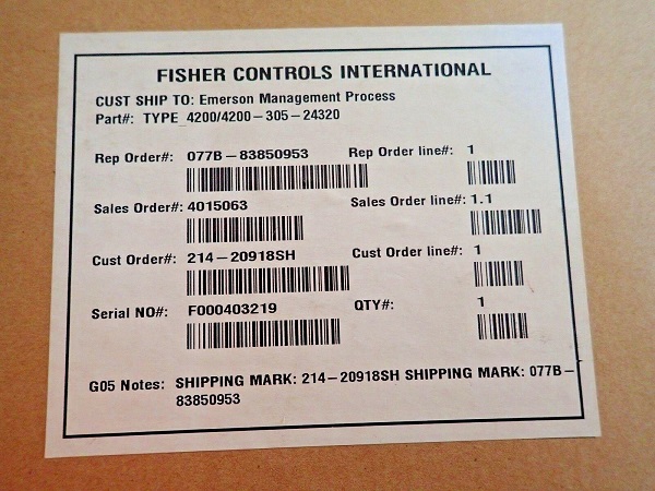 Ví dụ Shipping mark