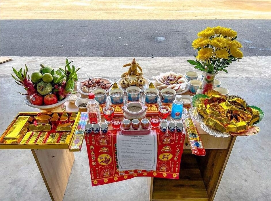 Lễ cúng nhập trạch nhà mới trong tháng 12